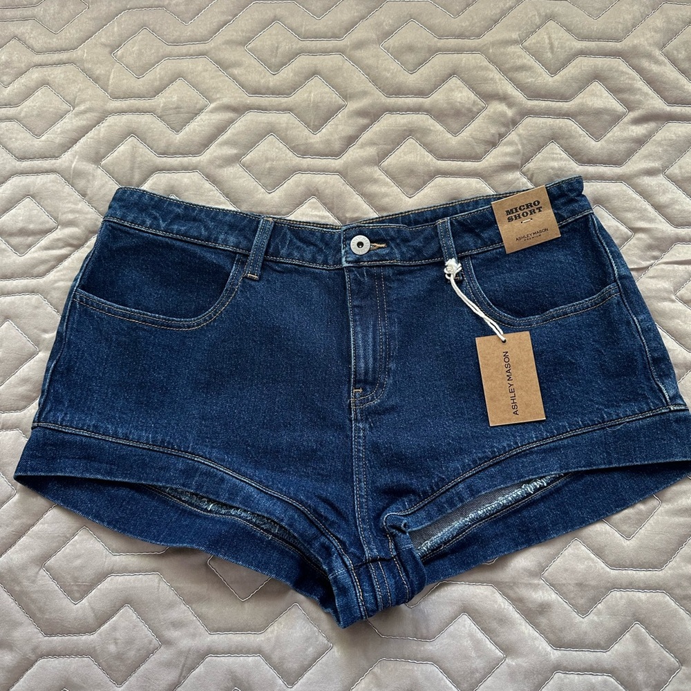 🆕Ashley Mason Jean Micron Shorts